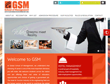 Tablet Screenshot of globalschoolmgt.com